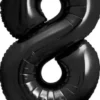 Foliopallo numero 8 musta 86cm