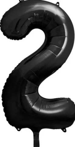 Foliopallo numero 2 musta 86cm