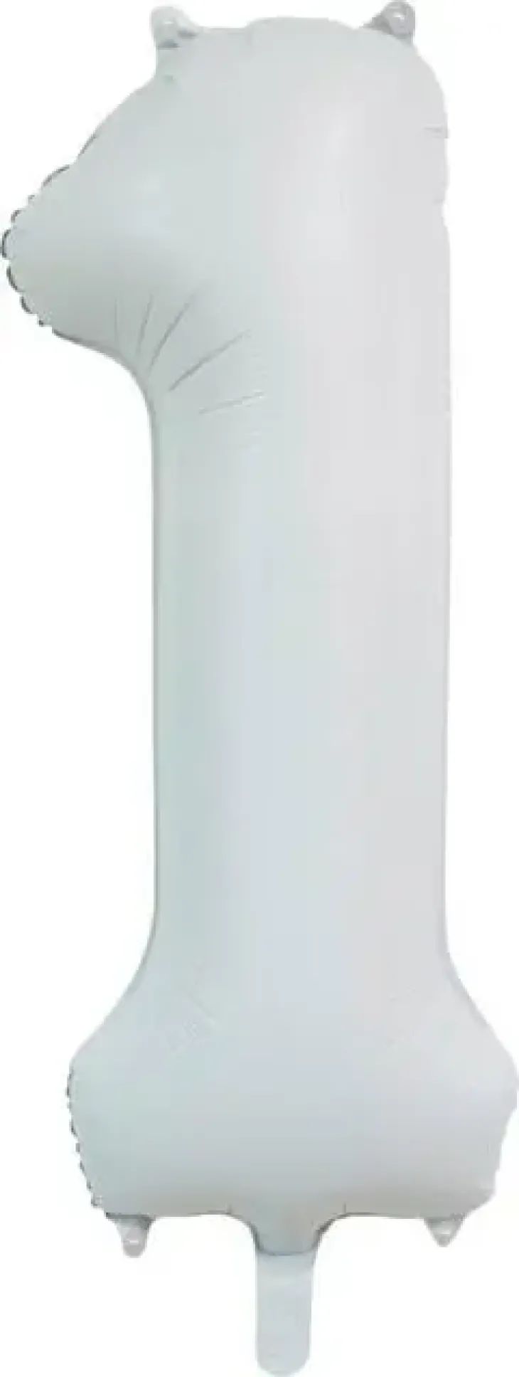 Foliopallo numero 1,satin white 86cm