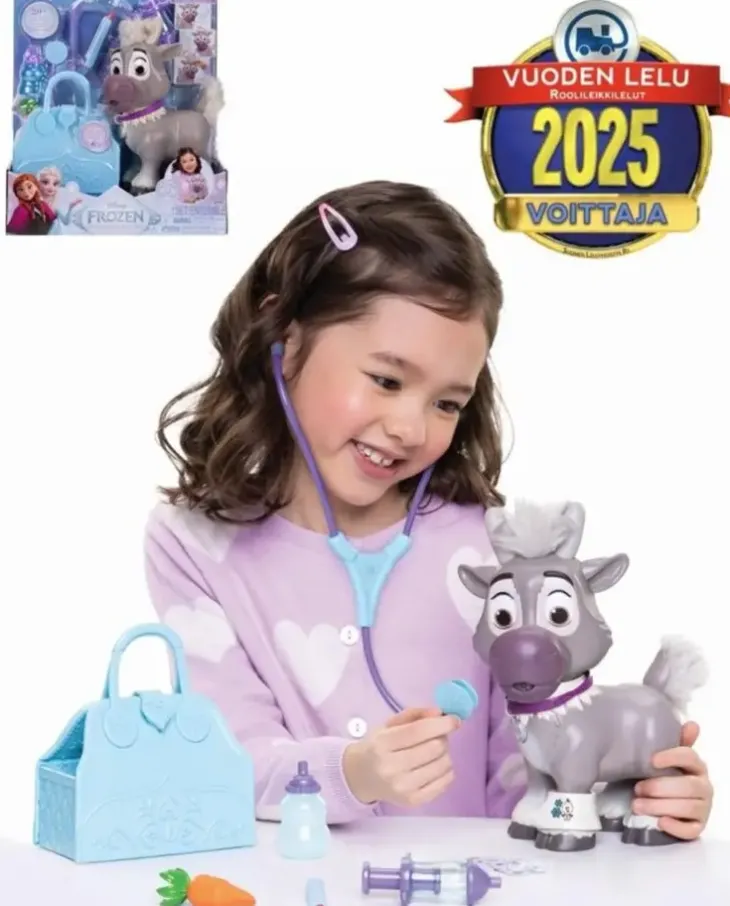 Frozen hoivattava vauva sven