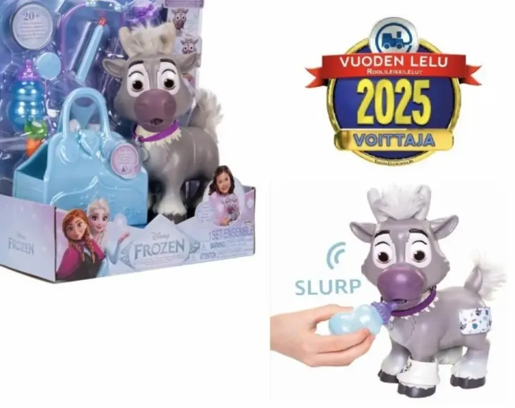 Frozen hoivattava vauva sven