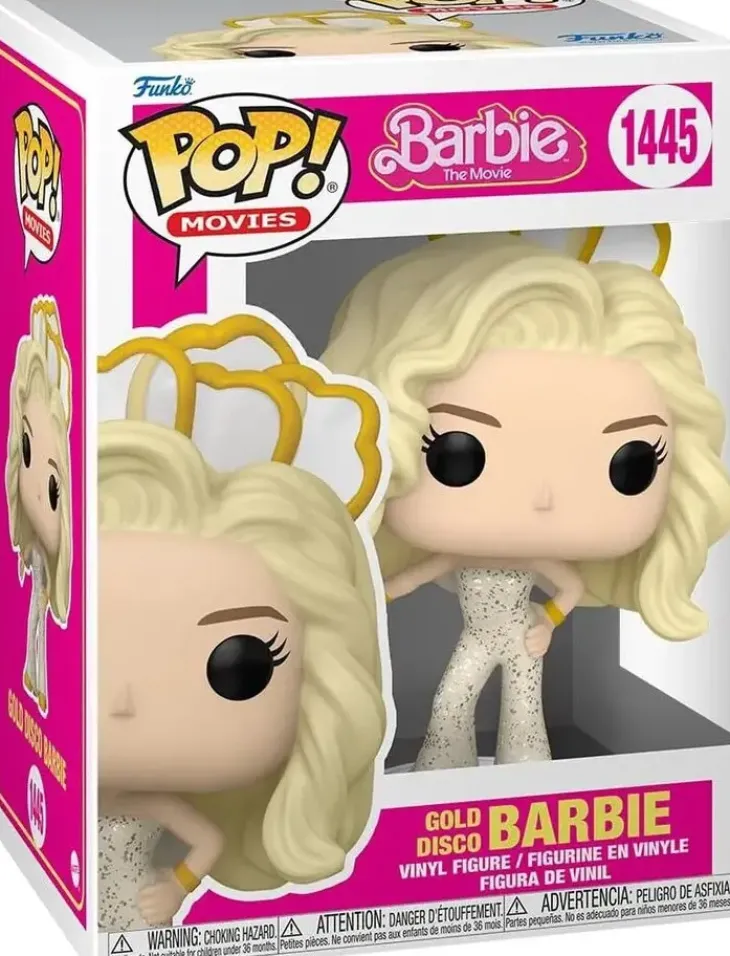 Funko pop barbie gold disco barbie