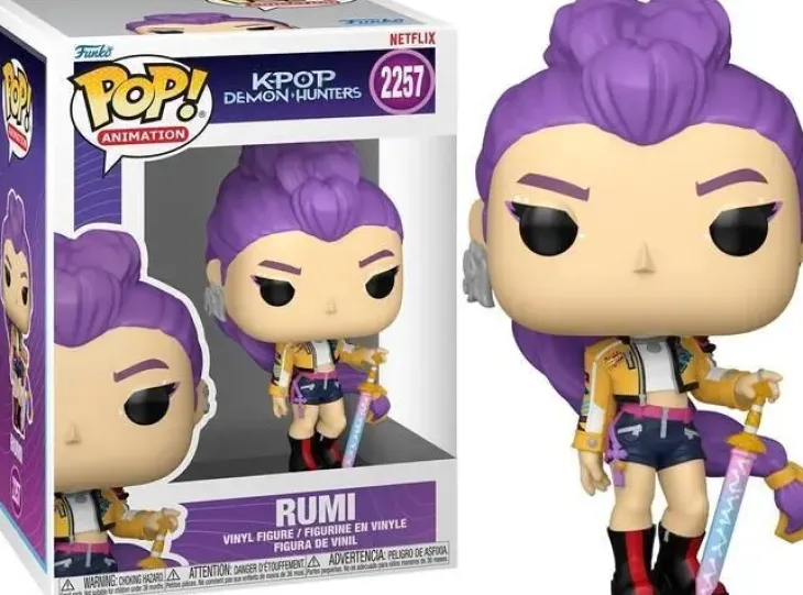 Funko pop k-pop demon hunters rumi