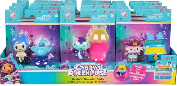 Gabbys dollhouse baby box cat & treasure