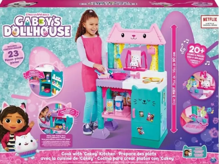 Gabby's dollhouse leikkikeittiö