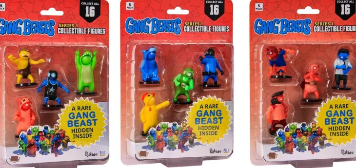 Gang beasts figuuri 5 pack blister