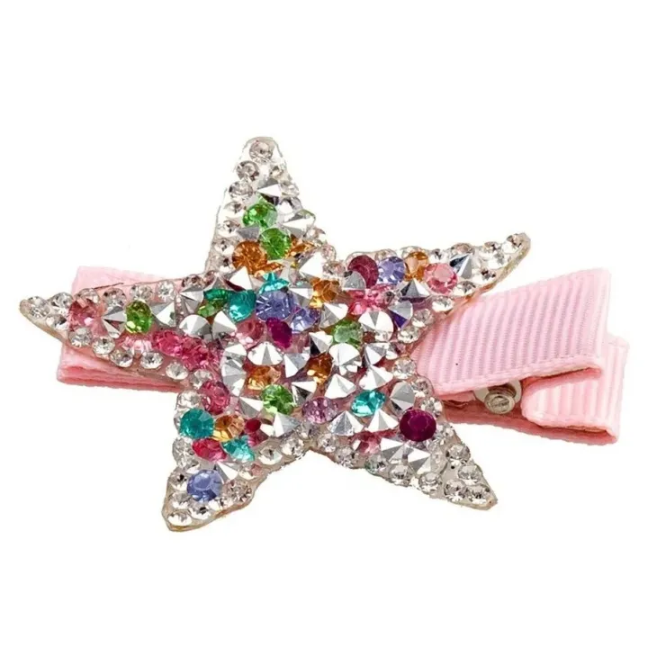 Gem star hair clip