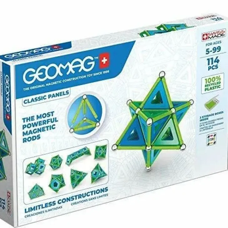 Geomag classic panels green line 114p