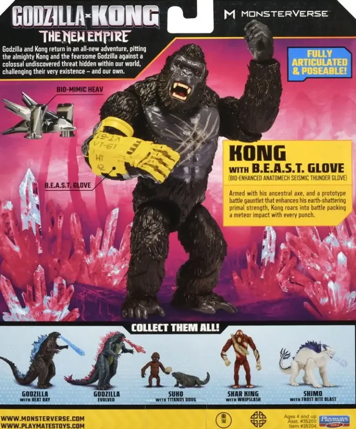 Godzilla x kong kong beast glove 15 cm
