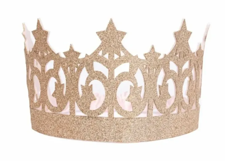 Great pretenders glitter tiara pehmeä