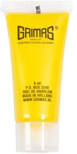 Grimas liquid make-up 723 pearl yellow