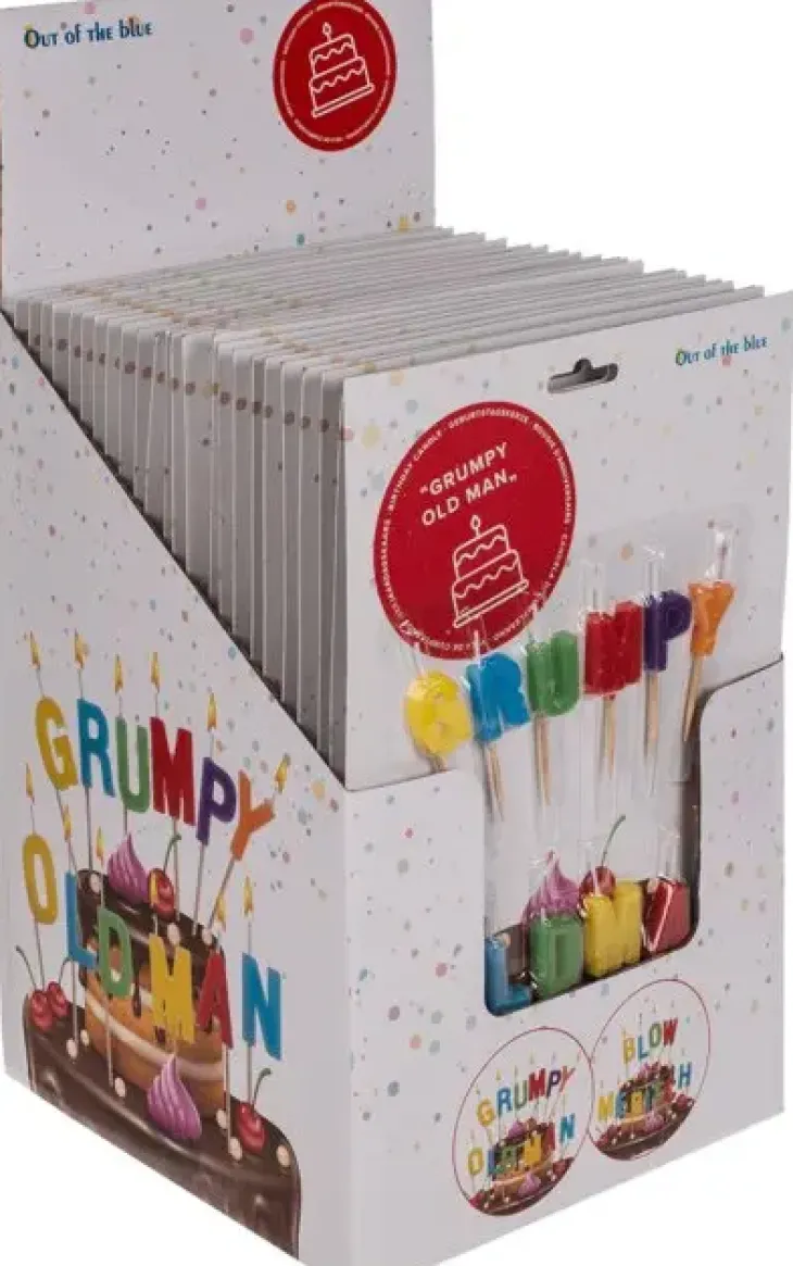 Grumpy oldman tai blow me bitch kynttilä