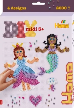 Hama midi prinsessa ja merenneito 2000