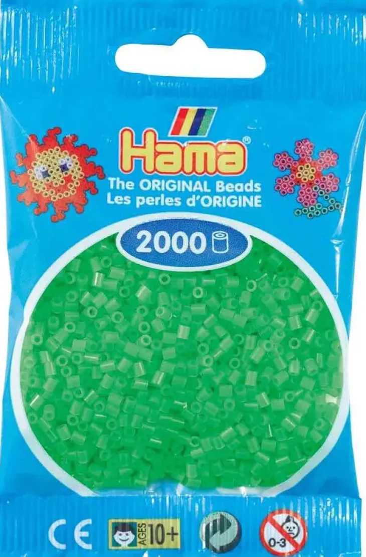 Hama mini neon vihreä
