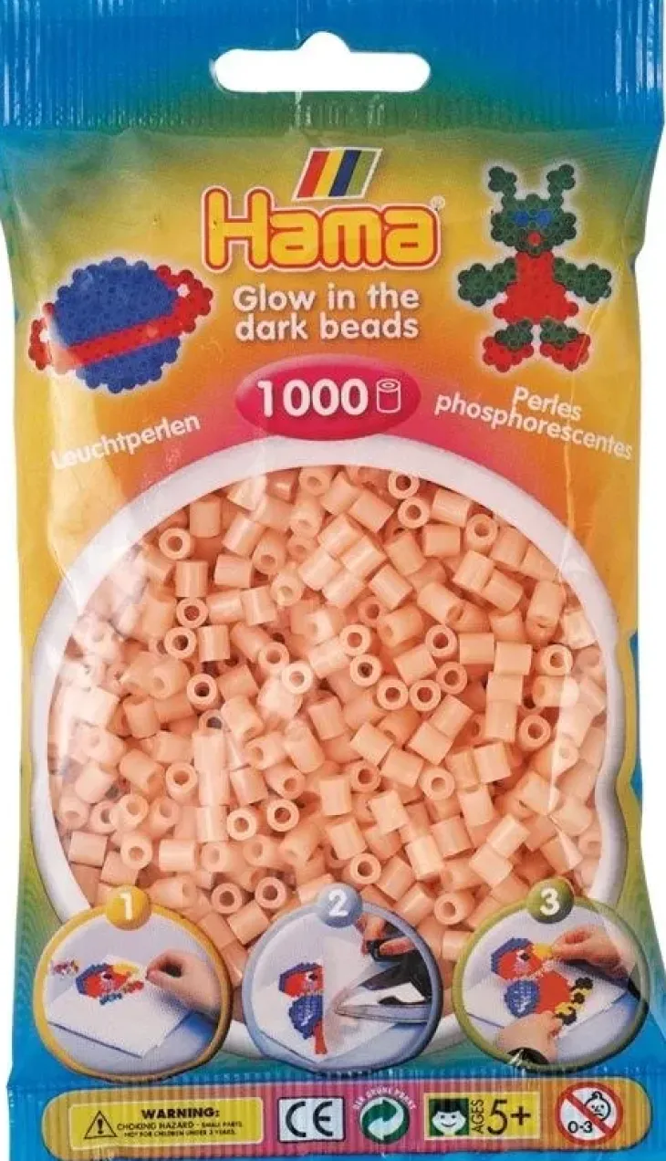 Hama pimeässä hohtava punainen 207-56
