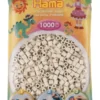 Hama pussi 1000 luonnonvalkoinen 207-77