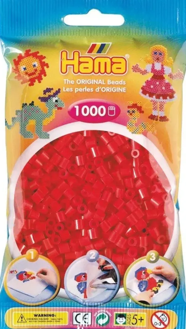 Hama pussi 1000 punainen 207-05