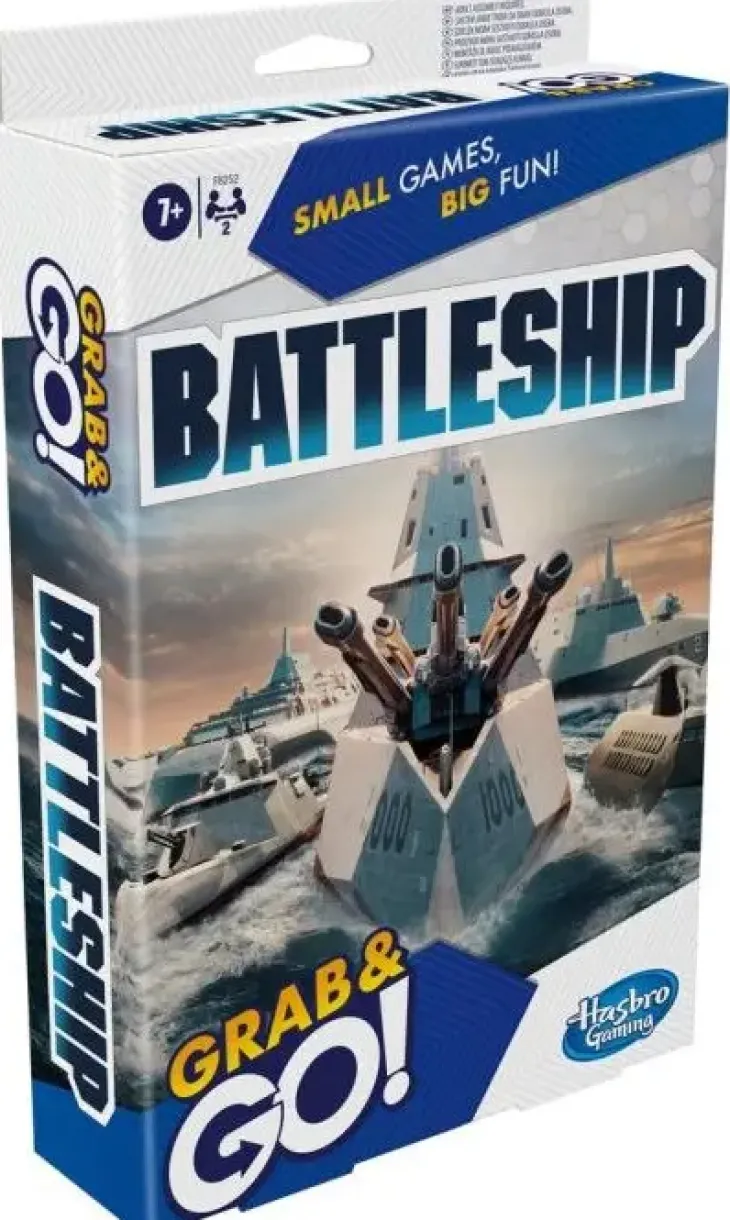 Hasbro laivanupotus grab&go matkapeli