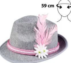 Hattu oktoberfest pinkki