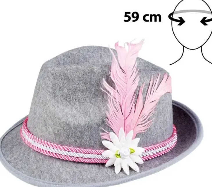 Hattu oktoberfest pinkki