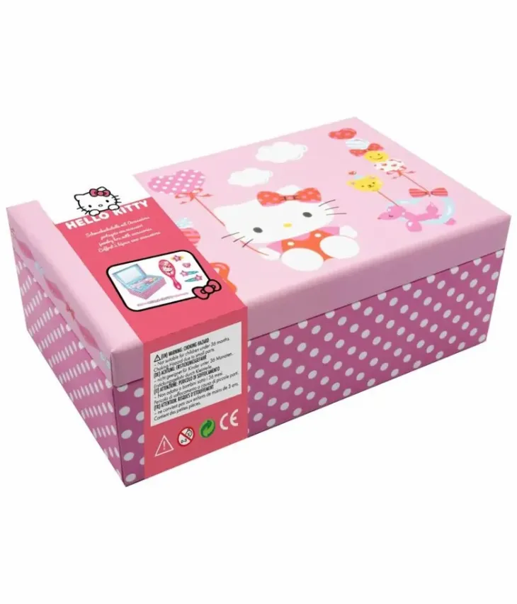 Hello kitty korurasia tarvikkeilla