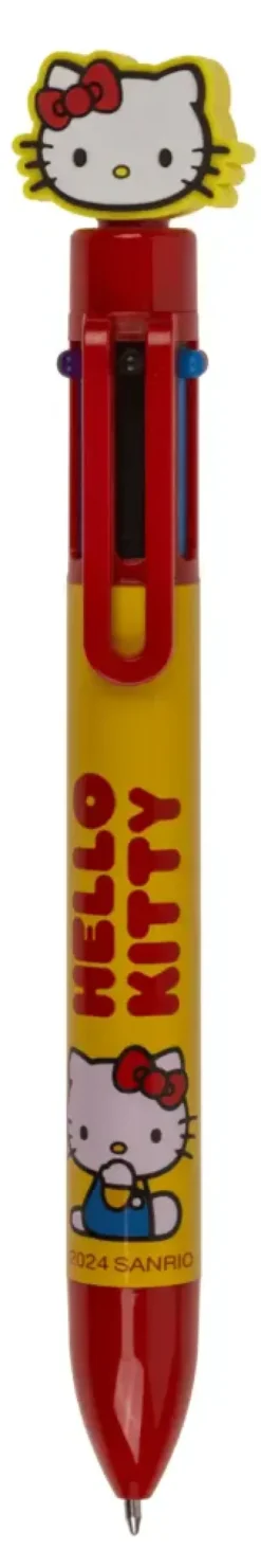 Hello kitty multi color pen 6 colors