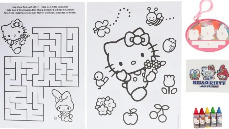 Hello kitty puuha setti
