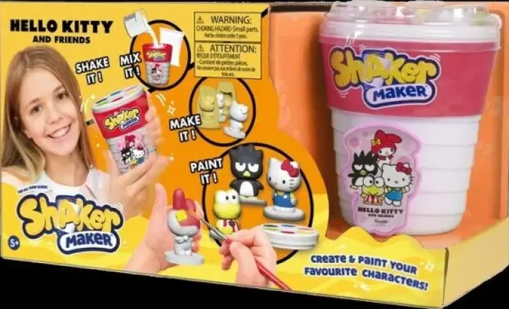 Hello kitty shaker maker askartelusetti