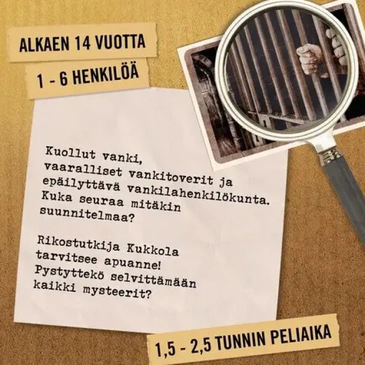 Hidden games rikospaikka suunnitelma