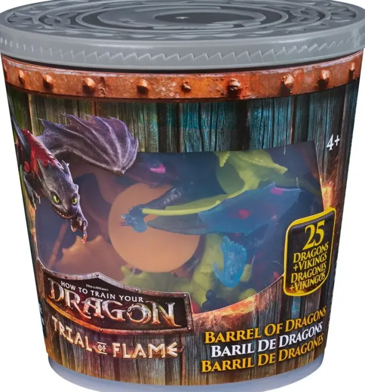 Httyd hahmoja ämpärissä 25 kpl