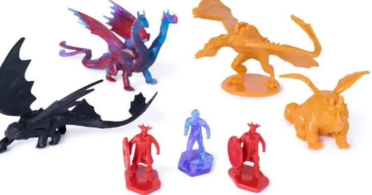 Httyd hahmoja ämpärissä 25 kpl