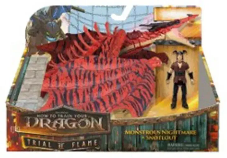 Httyd monstrous nightmare&snotlout