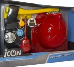 Icon pelastajan kypärä ja tarvikkeet