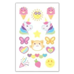 Icons tatuoinnit kisu ja jäätelö 15 kpl
