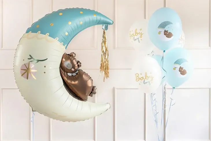 Ilmapallot baby boy 6kpl
