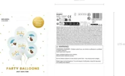 Ilmapallot baby boy 6kpl