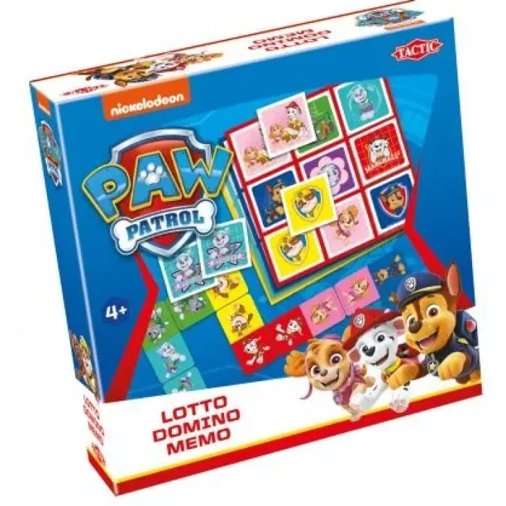 3-in-1 lotto, domino & memo ryhmä hau