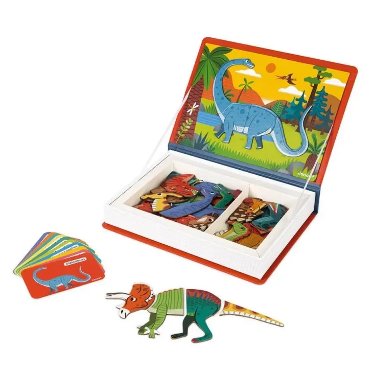 Janod magneettikirja dinosaurukset