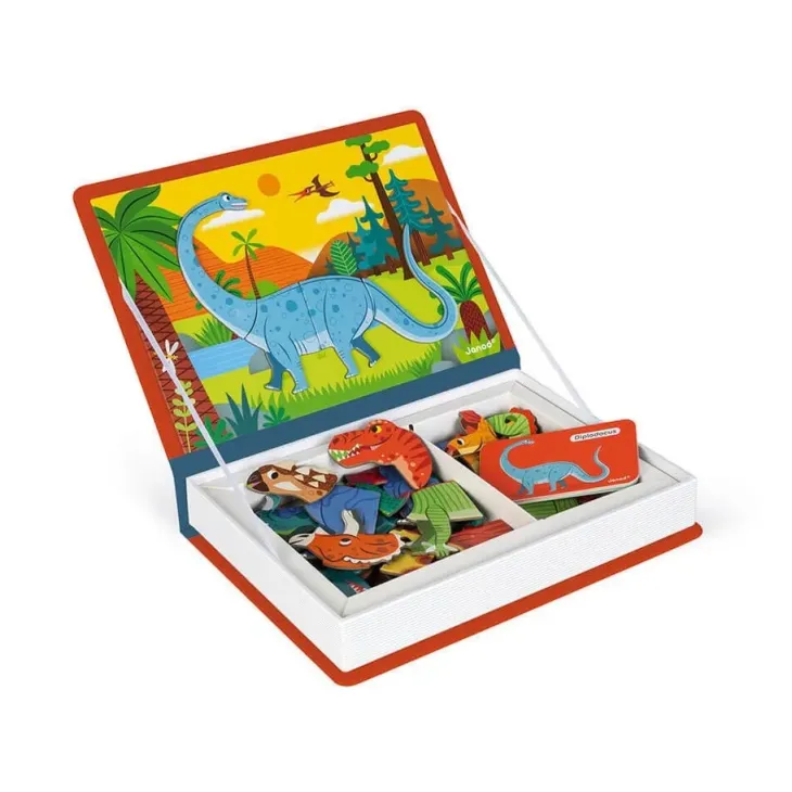 Janod magneettikirja dinosaurukset
