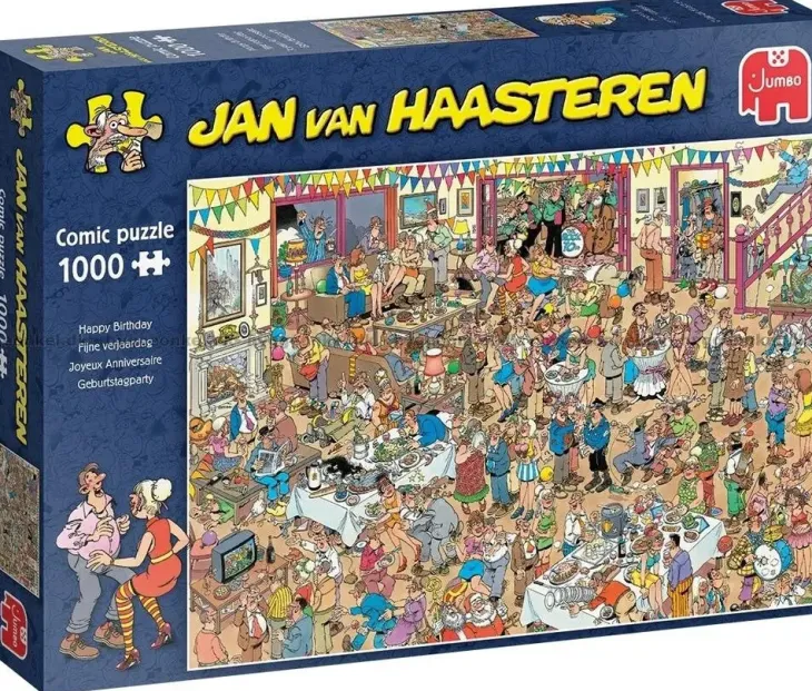 Jan van haasteren happy birthday 1000p