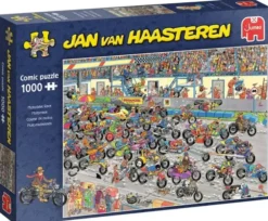Jan van haasteren motorbike race 1000p