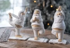 Joogaava pukki kädet ylhäällä 20,5cm
