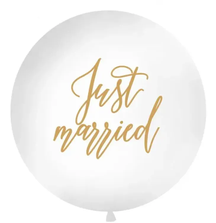 Jättipallo 1 m just married