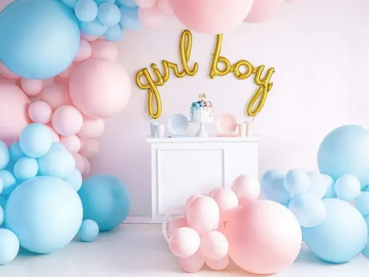 Jumbo ilmapallo 60cm baby pink