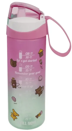 Juomapullo motivoiva 750 ml