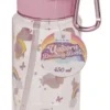 Juomapullo pillillä yksisarvinen 450 ml