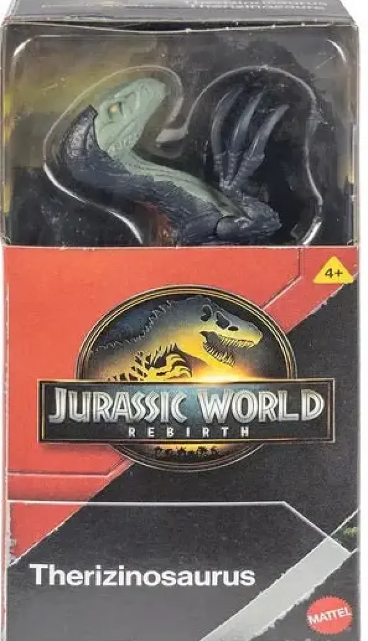 Jurassic world rebirth therizinosaurus
