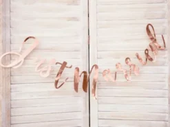 Just married viiri ruusukulta 20x77