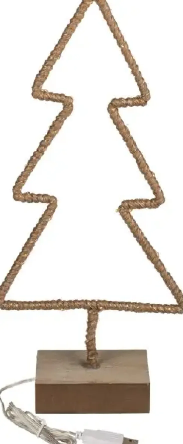 Juuttinarukuusi valolla