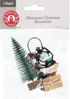 Kapel miniatyyri joulukoristeet